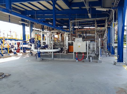Expansion of the crude oil pumping station