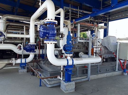 Expansion of the crude oil pumping station