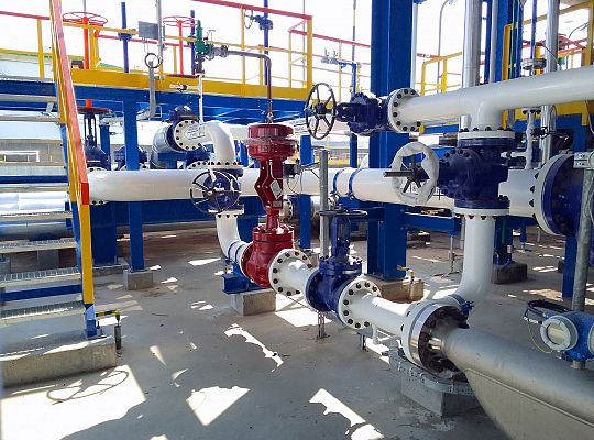 Expansion of the crude oil pumping station