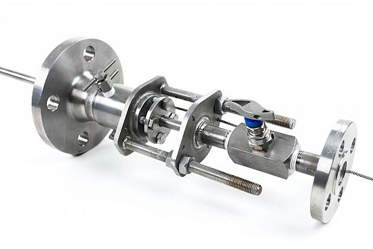 Injection dosing nozzle of the corrosion inhibitor