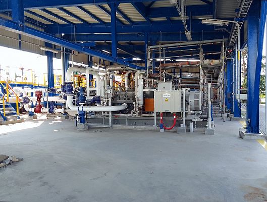 Expansion of the crude oil pumping station